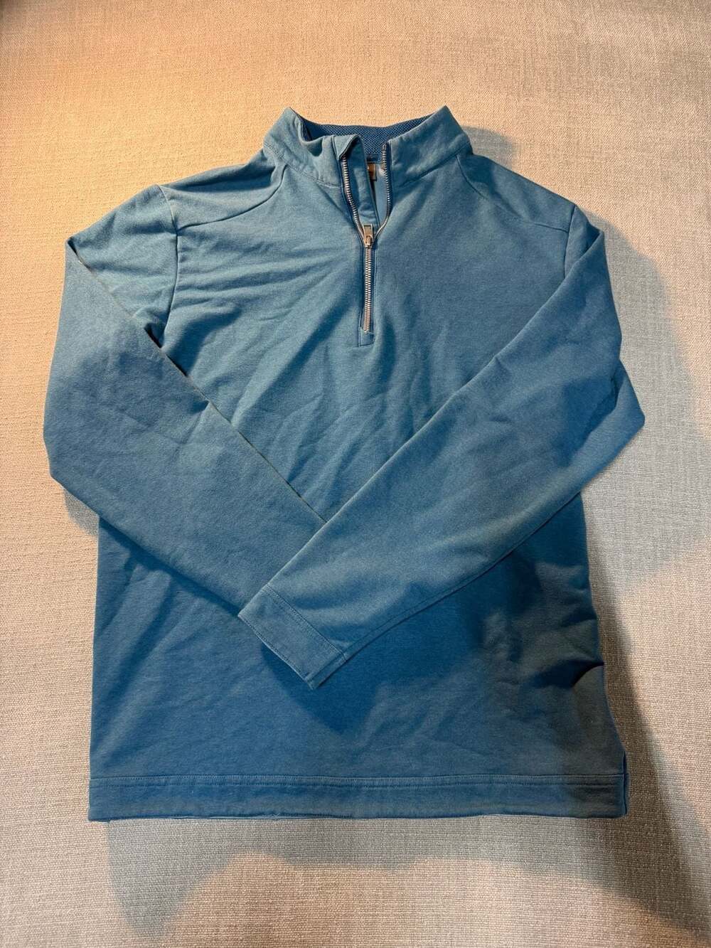 PING SensorCool Men's Size Small Blue Quarter Zip Pullover